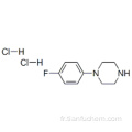 Dichlorhydrate de 1- (4-fluorophényl) pipérazine CAS 64090-19-3